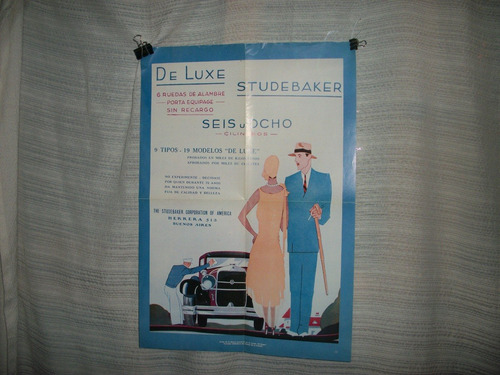 Poster De Studebaker Diseño Antiguo