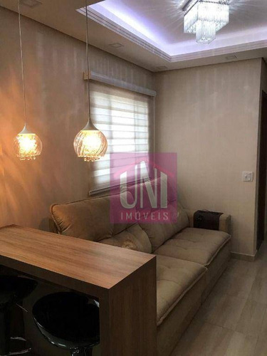 Cobertura Com 2 Dormitórios À Venda, 80 M² Por R$ 299.000,00 - Vila Guaraciaba - Santo André/sp - Co0906