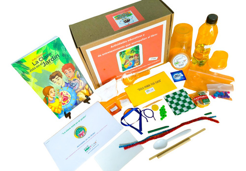 Libro La Clave Está En El Jardín Y Su Caja De Experimentos