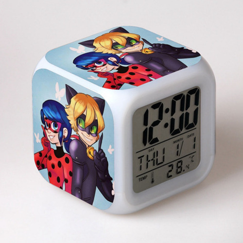 Despertador, Ladybug Reddy Black-p5
