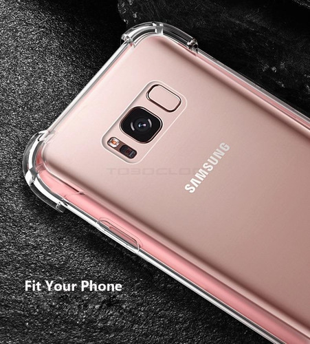 Imagen 6 de 10 de Funda Para Galaxy Goma Gruesa Esquinas Reforzada Anti Golpes