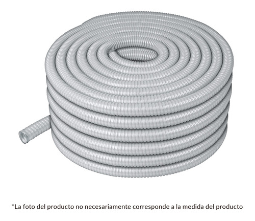 Manguera Liquid Tight Flexible Recubierto De Pvc ½ Rollo 50m