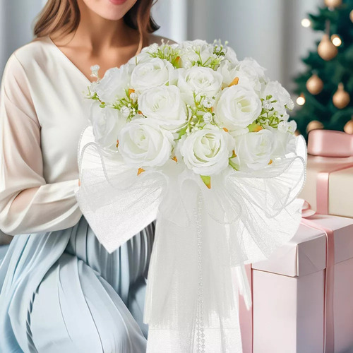 Z Un Ramo De Novia Con Ramo Para Centros De Mesa De Boda