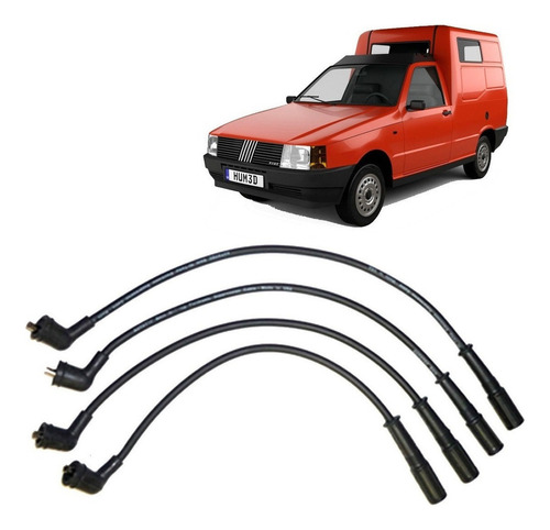 Cables De Bujías Para  Fiat Uno 1.5 1993 1999