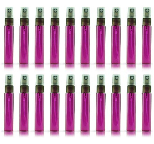 Zbfwmx 20 Pack Set Botella De Perfume Vacía De Viaje Atomiza