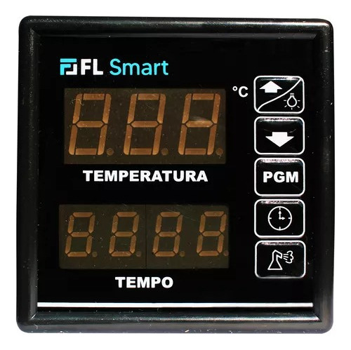 Controlador Fl Smart Eletrônico Fs-12532-frf85 Preto