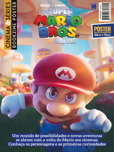 Superpôster Cinema E Séries - Super Mario Bros. O Filme -, De A Europa. Editora Europa, Capa Mole Em Português