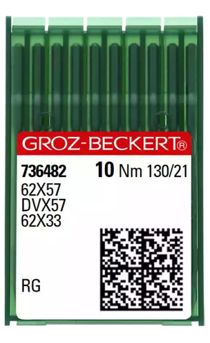 Aguja Groz-beckert® 62x57 /5640/dvx57 130/21 - Rg