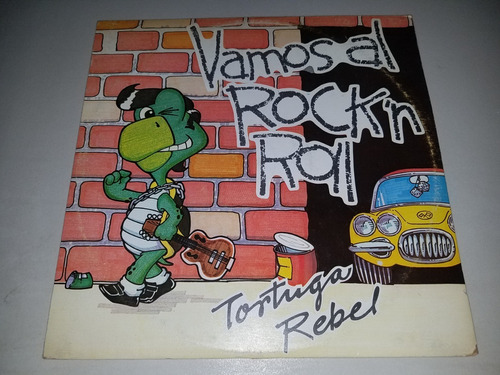 Lp Vinilo Disco Vinyl Tortuga Rebel Vamos Al Rock And Roll