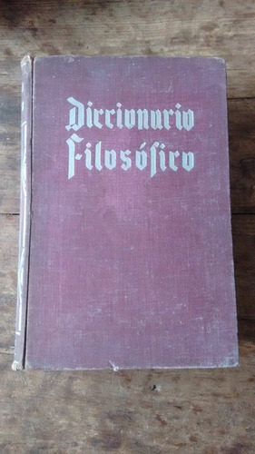 Diccionario Filosofico - Espasa Calpe