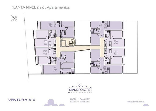 Imagen 23 de 30 de Apartamento A La Venta De 2 Dormitorios En La Blanqueada A Estrenar Con Patio | Av. 8 De Octubre Y Jaime Cibils | Vis |