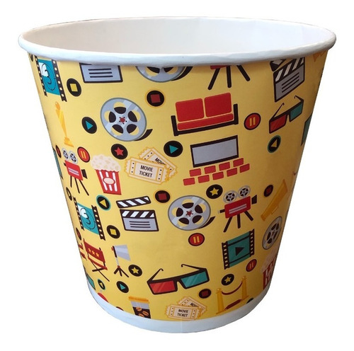 Balde Pochoclo Polipapel 150oz. Fullcolor (x50und.)