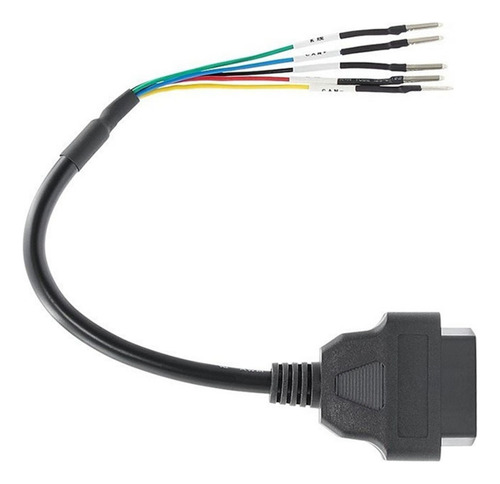 6 Conectores Obd Obd2 Hembra K Line Can Jumper Tester De 16