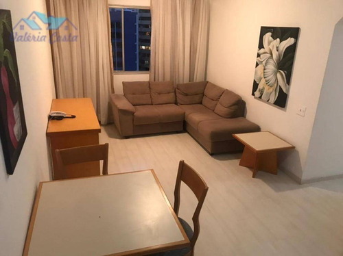Imagem 1 de 13 de Apartamento Com 1 Dormitório Para Alugar, 45 M² Por R$ 2.200,00/mês - Moema - São Paulo/sp - Ap1438