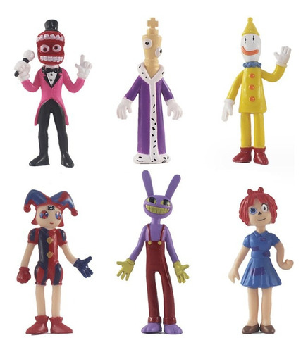 Figura Mágica Digital De Circo, Juguete Decorativo De 6 Piez