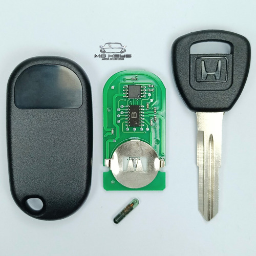 Control Alarma Llave Con Chip Honda Civic 2001 2002 Kit