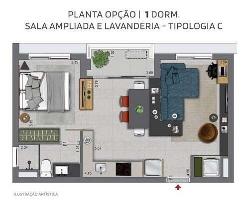 Imagem 27 de 28 de Apartamento À Venda No Bairro Alto Da Boa Vista - São Paulo/sp - O-14540-24501