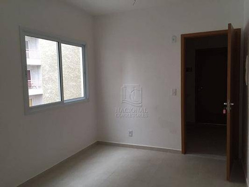 Imagem 6 de 21 de Apartamento Com 1 Dormitório À Venda, 39 M² Por R$ 225.000,00 - Bangu - Santo André/sp - Ap5367