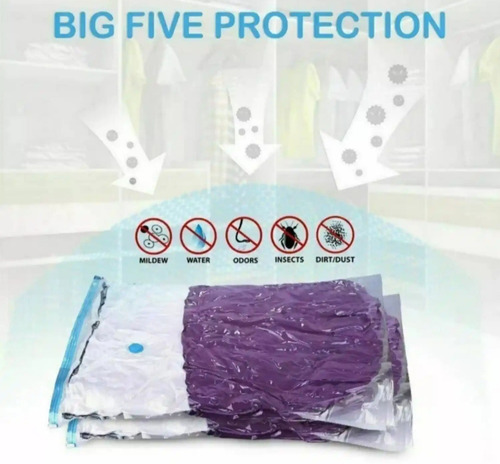 Imagen 6 de 9 de Storage Basg 6 Bolsa D Almacenamiento Al Vacío Maleta/equipa