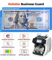 Comprar Maquina Detectora Billetes Falsos Contadora Imprime Seriales
