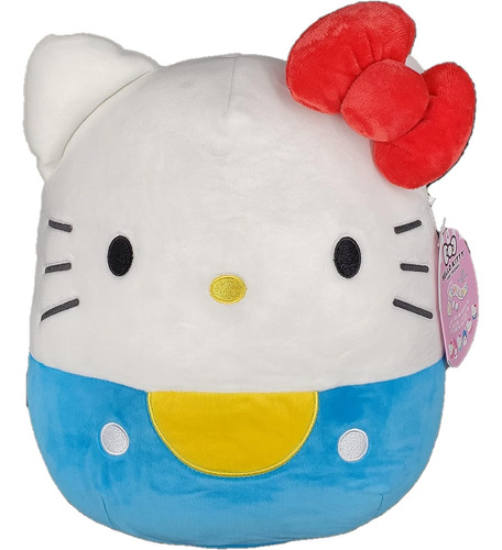 Squishmallows peluches 30cm hello kitty azul