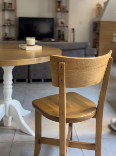 Silla Thonet Madera Comoda Laqueada Moderna Color Blanco Y/o Distintos Tonos De Madera Blanco Y/o Distitonos De Madera