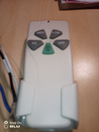 Control Remoto Para Ventilador De Techo 3 Velocidades (Usado)
