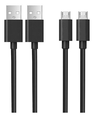 Reemplazo De Micro Usb De 2 Pack-6ft Compatible Largo Para L