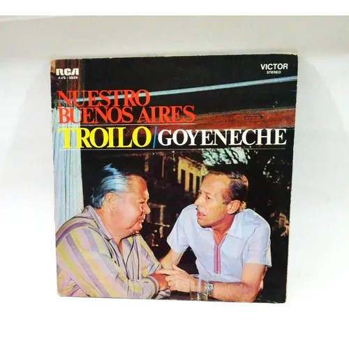 Disco Vinilo Goyeneche Troilo Tango Milonga Dedicado C Firma (Usado)