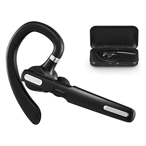 Bluetooth Headset Para iPhone Android Cell Phones Negro