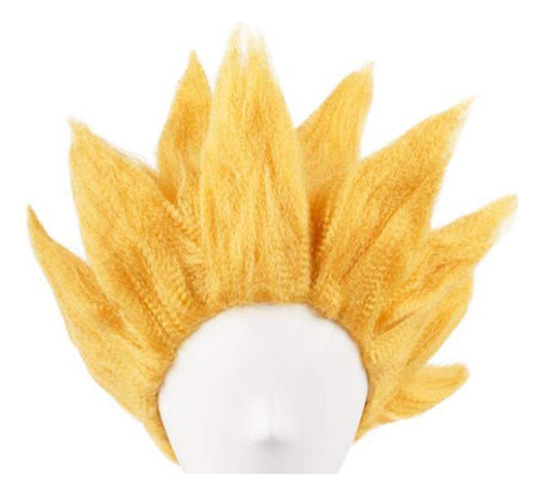 Miccostumes - Peluca Para Disfraz De Hombre De Goku Dragon B