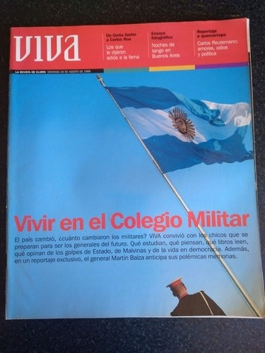 Revista Viva Vivir Carlos Reutemann 29 8 1999