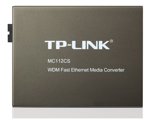 Conversor De Medios Wdm Monomodo 10/100 Tp-link Mc112cs
