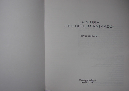 La Magia Del Dibujo Animado / Raúl Garcia | MercadoLibre La Magia Del Dibujo Animado / Raúl Garcia | MercadoLibre
