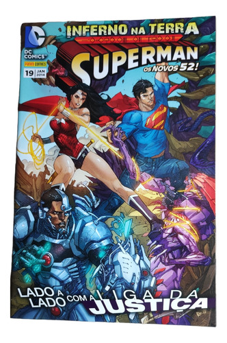 Hq Superman N°19 2014 Os Novos 52 (Usado)