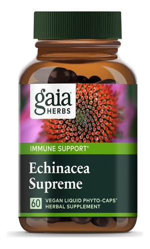 Equinácea Suprema Gaia Herbs 60 Fito-cápsulas