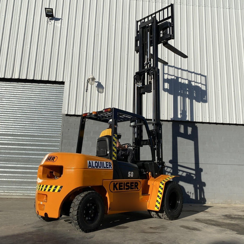 Imagen 10 de 15 de Autoelevador 5 Toneladas 5000kg Triple Torre 4.5m