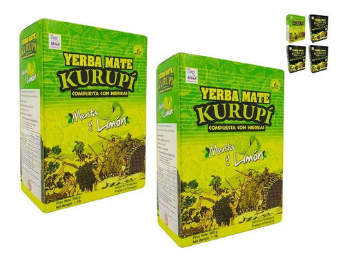 02 Ervas Para Terere Kurupi Original Sabores