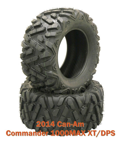 27x9r14 Radial Front Or Rear Tire Set For 2014 Can-am Co Ugg