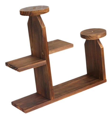 Soporte De Planta De Madera De Soporte De Macetas