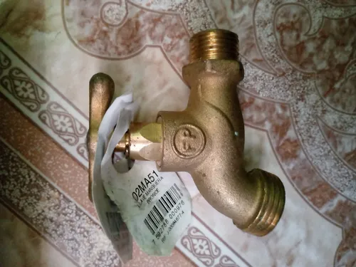 Llave Chorro Manguera Fp Bronce.