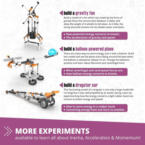 Engino Descubriendo Stem Leyes De Newton Inercia, Momentum,