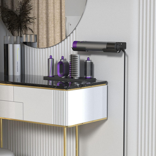 Mylifeunit Soporte De Pared De Metal Para Rizador Dyson Airw