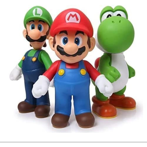 Super Mario Y Luigi Toys, Kit De Garaje, Juego De Modelos D.