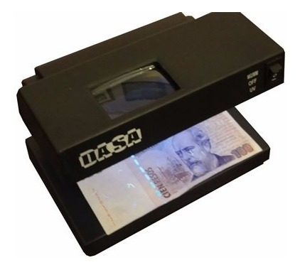 Imagen 5 de 7 de Detector De Billetes Falsos Dasa 3 En 1 Uv - Mg - Lupa - Luz