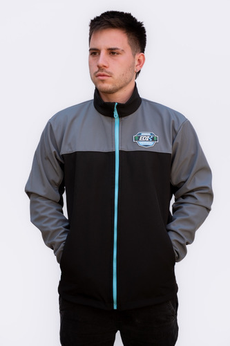 Imagen 2 de 4 de Campera De Softshell Oficial Enduro Del Invierno - Hombre