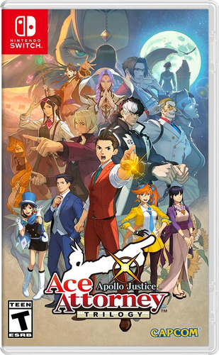 Apollo Justice Ace Attorney Trilogy Nintendo Switch Fisico