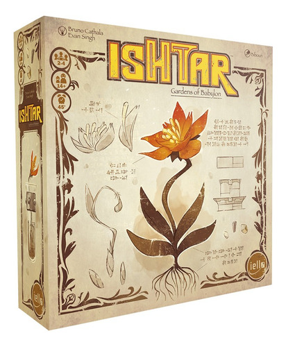 Juego De Mesa Devir Ishtar Jardines De Babilonia Estrategia