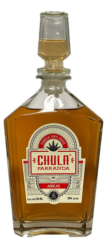 Tequila Chula Parranda Añejo 750 Ml