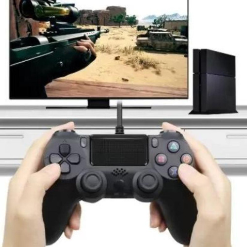 Controle Ps4 Manete Sem Fio Compatível Play 4